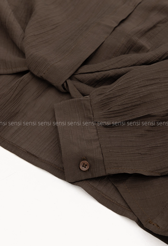 شومیز جلو پیچ تنسل کد1005286